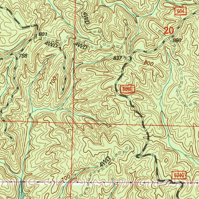 United States Geological Survey Winterboro, AL (2001, 24000-Scale) digital map