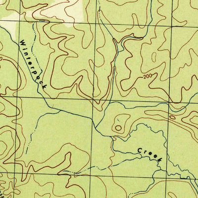 United States Geological Survey Winterpock, VA (1944, 31680-Scale) digital map