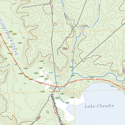 United States Geological Survey Winterpock, VA (2022, 24000-Scale) digital map