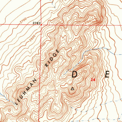 United States Geological Survey Winters Ridge, CA (1947, 24000-Scale) digital map