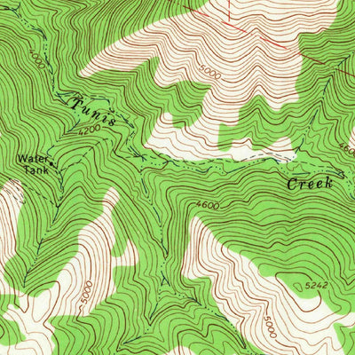 United States Geological Survey Winters Ridge, CA (1966, 24000-Scale) digital map