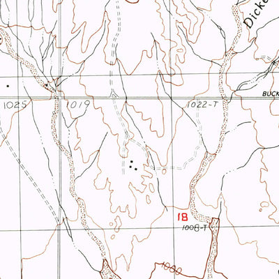 United States Geological Survey Wintersburg, AZ (1984, 24000-Scale) digital map