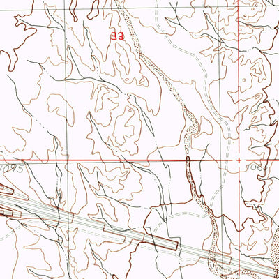 United States Geological Survey Wintersburg, AZ (1984, 24000-Scale) digital map