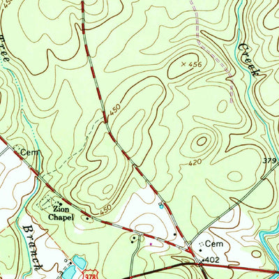 United States Geological Survey Winterseat, SC (1965, 24000-Scale) digital map