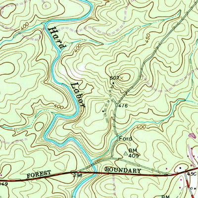 United States Geological Survey Winterseat, SC (1965, 24000-Scale) digital map