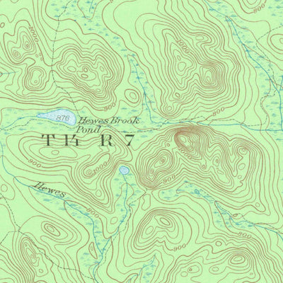 United States Geological Survey Winterville, ME (1928, 62500-Scale) digital map