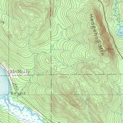 United States Geological Survey Winterville, ME (1928, 62500-Scale) digital map