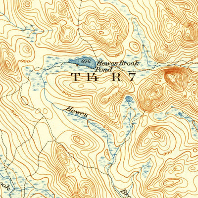 United States Geological Survey Winterville, ME (1931, 62500-Scale) digital map