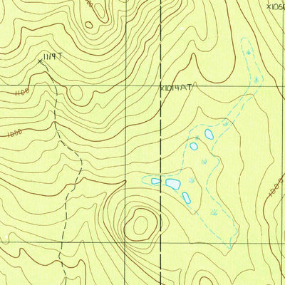 United States Geological Survey Winterville, ME (1985, 24000-Scale) digital map