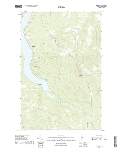 United States Geological Survey Winterville, ME (2021, 24000-Scale) digital map