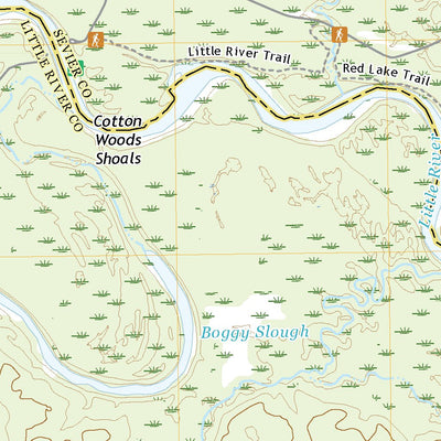 United States Geological Survey Winthrop, AR (2020, 24000-Scale) digital map