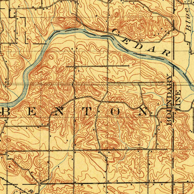 United States Geological Survey Winthrop, IA (1903, 125000-Scale) digital map