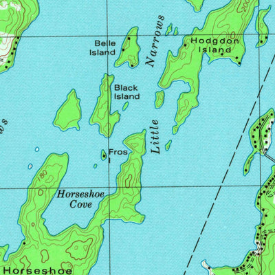 United States Geological Survey Winthrop, ME (1980, 24000-Scale) digital map