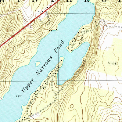 United States Geological Survey Winthrop, ME (2000, 24000-Scale) digital map