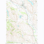 United States Geological Survey Winthrop, WA (1969, 24000-Scale) digital map
