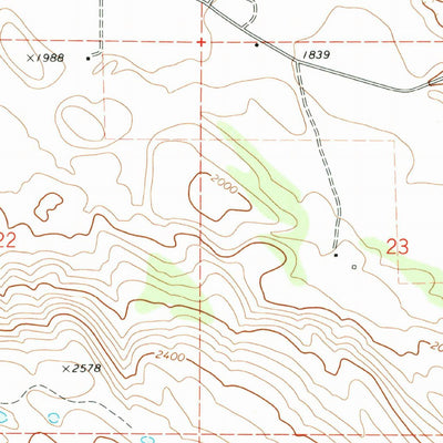 United States Geological Survey Winthrop, WA (1969, 24000-Scale) digital map