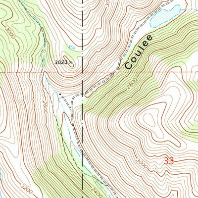 United States Geological Survey Winthrop, WA (1969, 24000-Scale) digital map