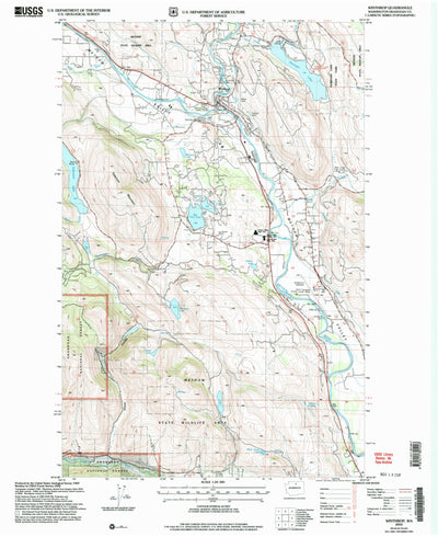 United States Geological Survey Winthrop, WA (2002, 24000-Scale) digital map