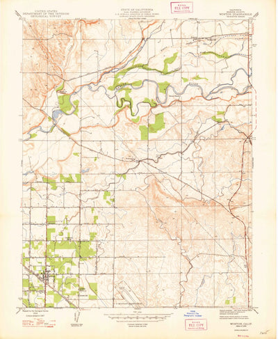 United States Geological Survey Winton, CA (1948, 24000-Scale) digital map