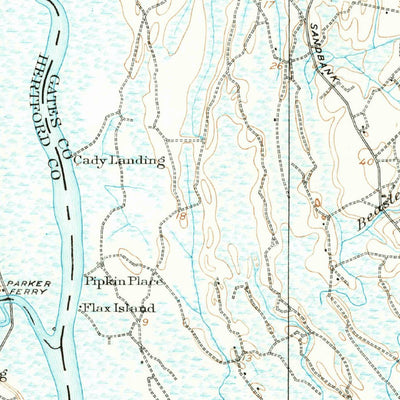 United States Geological Survey Winton, NC (1908, 62500-Scale) digital map