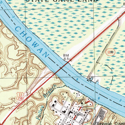 United States Geological Survey Winton, NC (2000, 24000-Scale) digital map
