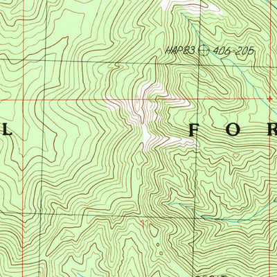 United States Geological Survey Winton, WA (1989, 24000-Scale) digital map