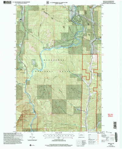 United States Geological Survey Winton, WA (2003, 24000-Scale) digital map