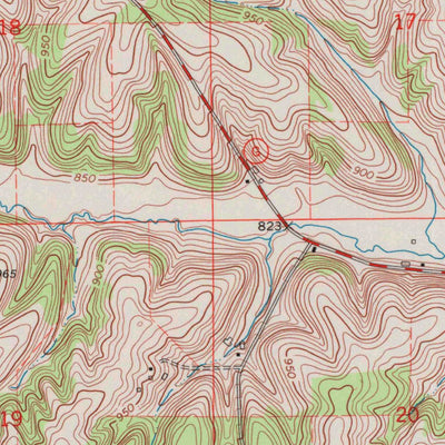 United States Geological Survey Wiota, WI (1962, 24000-Scale) digital map