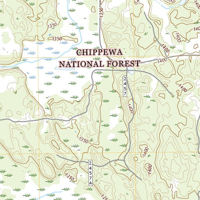United States Geological Survey Wirt, MN (2022, 24000-Scale) digital map