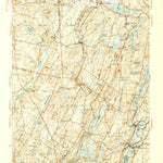 United States Geological Survey Wiscasset, ME (1944, 62500-Scale) digital map