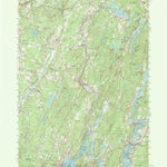 United States Geological Survey Wiscasset, ME (1957, 62500-Scale) digital map