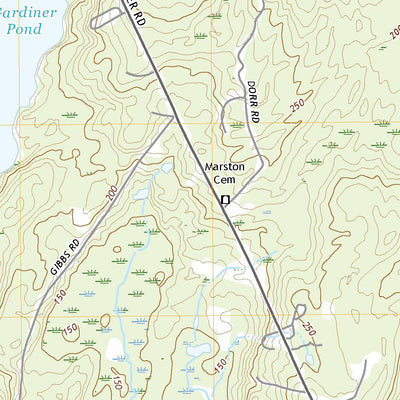 United States Geological Survey Wiscasset, ME (2021, 24000-Scale) digital map