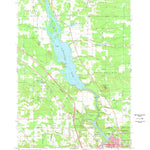 United States Geological Survey Wisconsin Dells North, WI (1975, 24000-Scale) digital map