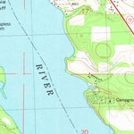 United States Geological Survey Wisconsin Dells North, WI (1975, 24000-Scale) digital map