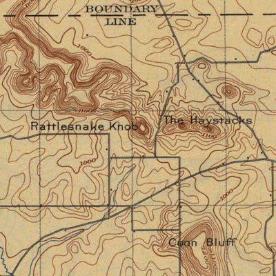 United States Geological Survey Wisconsin Dills, WI (1901, 62500-Scale) digital map