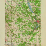 United States Geological Survey Wisconsin Dills, WI (1957, 62500-Scale) digital map
