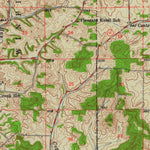 United States Geological Survey Wisconsin Dills, WI (1957, 62500-Scale) digital map