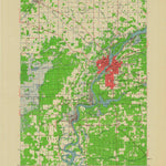 United States Geological Survey Wisconsin Rapids, WI (1957, 48000-Scale) digital map