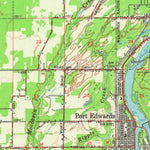 United States Geological Survey Wisconsin Rapids, WI (1967, 62500-Scale) digital map