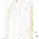 United States Geological Survey Wisdom, MT (1997, 24000-Scale) digital map