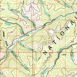 United States Geological Survey Wisdom, MT-ID (1994, 100000-Scale) digital map