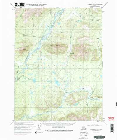 United States Geological Survey Wiseman A-1, AK (1970, 63360-Scale) digital map