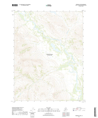 United States Geological Survey Wiseman B-2 NW, AK (2017, 25000-Scale) digital map