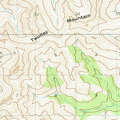 United States Geological Survey Wiseman B-4, AK (1971, 63360-Scale) digital map