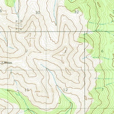 United States Geological Survey Wiseman B-5, AK (1971, 63360-Scale) digital map