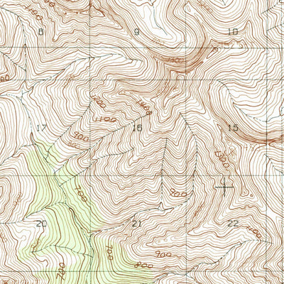 United States Geological Survey Wiseman B-6, AK (1986, 63360-Scale) digital map