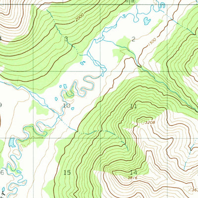 United States Geological Survey Wiseman C-4, AK (1971, 63360-Scale) digital map