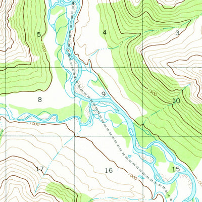 United States Geological Survey Wiseman C-5, AK (1971, 63360-Scale) digital map