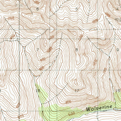 United States Geological Survey Wiseman C-6, AK (1986, 63360-Scale) digital map