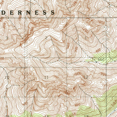 United States Geological Survey Wiseman C-6, AK (1986, 63360-Scale) digital map